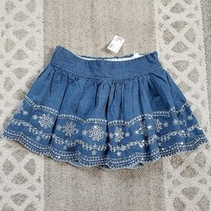 Justice Sequin Non-Denim Skirt NEW Size 14